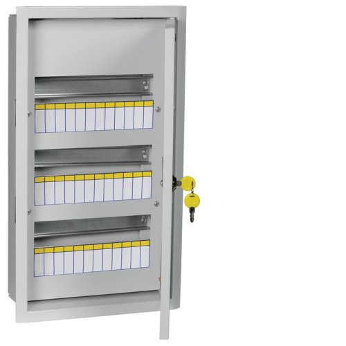 Щит распределительный встраиваемый IEK ЩРв-36з-1 540x310x120 с замком IP31 фото Щит распределительный встраиваемый IEK ЩРв-36з-1 540x310x120 с замком IP31 картинка